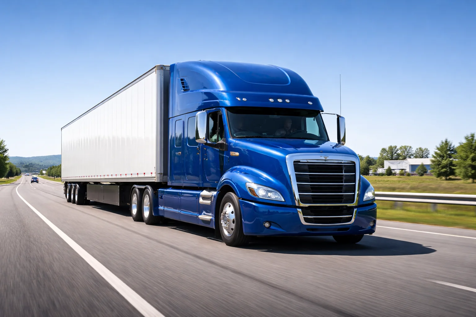 Commercial truck fleet covered by Ventus Insurance